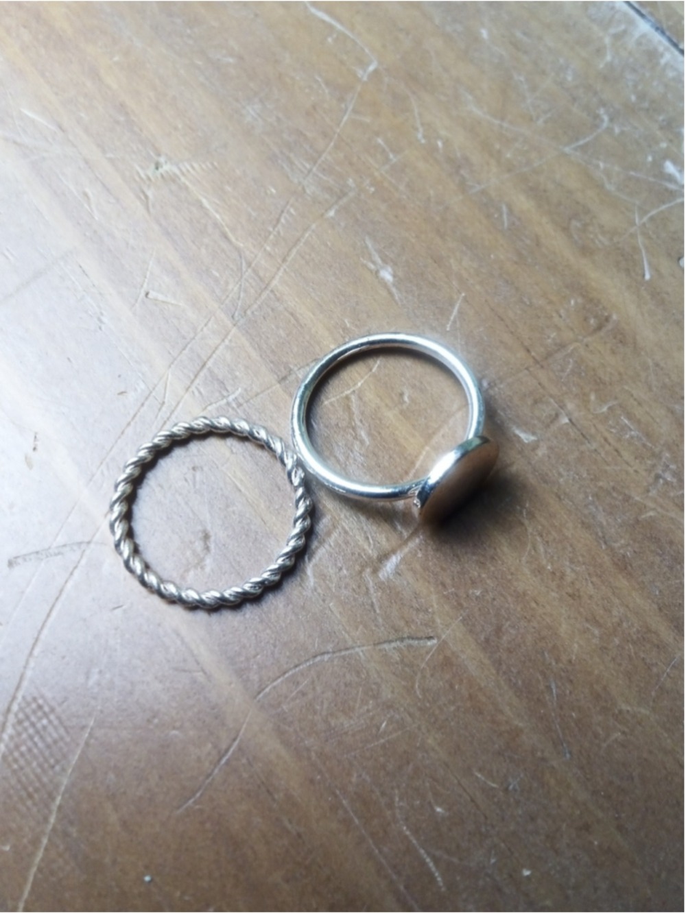 Unbranded Gold Stackable Ring Set One Size - Picture 3 of 4